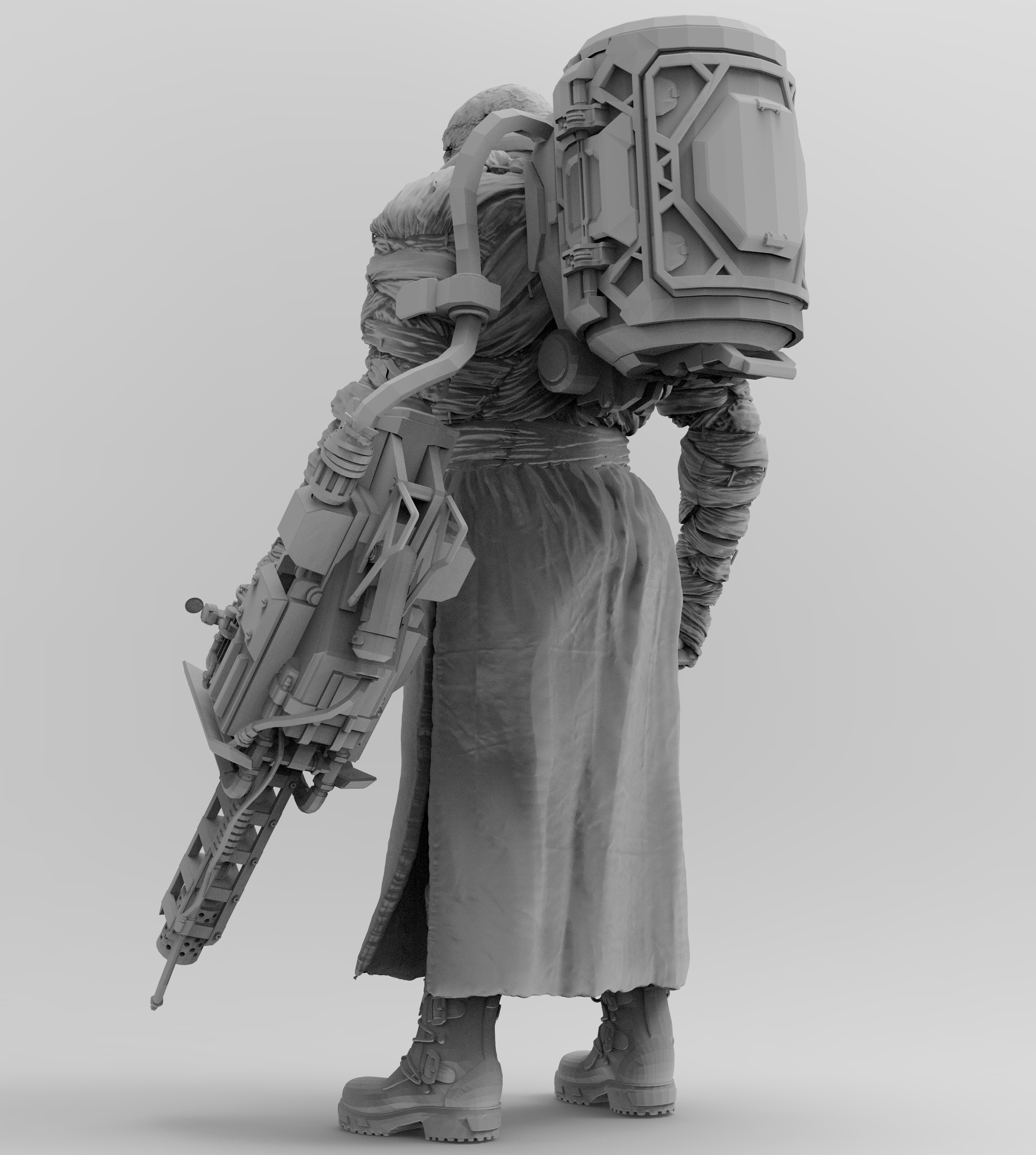 Free STL file Nemesis TType (RE3) 🎲・3D printing design to download・Cults